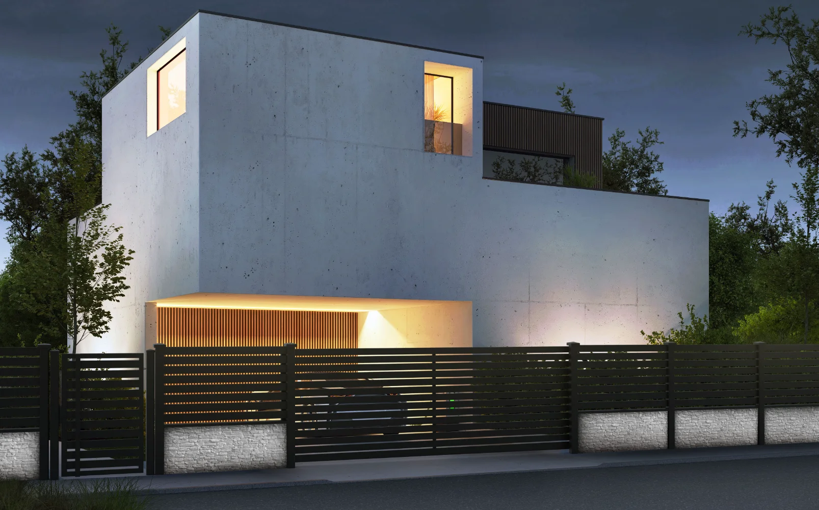 Ogrodzenia palisadowe